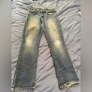 Levi's Women's Skinny Jeans in Faded Blue Wash